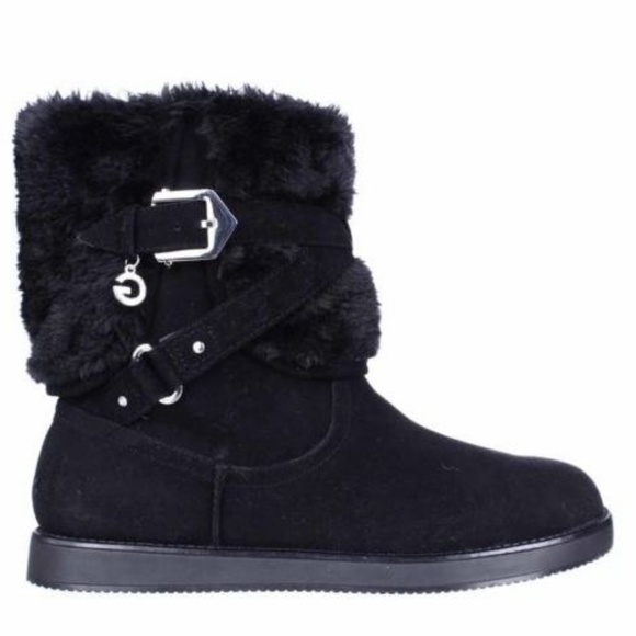 *SALE* G by GUESS Alixa Cold-Weather Booties Black - Picture 2 of 7